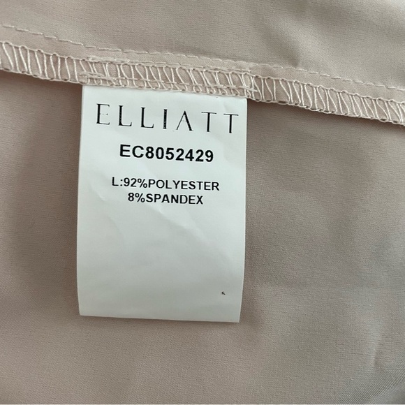Elliatt Designer Mini Slip Dress Simple Minimalistic Blush Pink Size Small - Picture 7 of 7